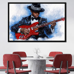 Harmony Strumming Through Elegance - NicheCanvas