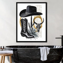 Western Frontier Cowboy Legacy - NicheCanvas