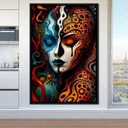 Fire and Ice - TooplesArt - NicheCanvas