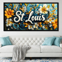 St Louis Foral Symphony - NicheCanvas