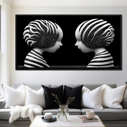 Binary Duality - TooplesArt - NicheCanvas