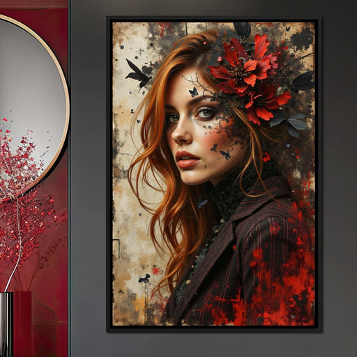 Crimson Whispers - Johanjjf Canvas Print