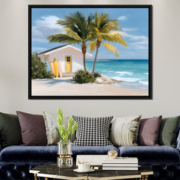 Tropical Breeze Shack Escape - NicheCanvas