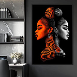 Black & Bold - TooplesArt - NicheCanvas