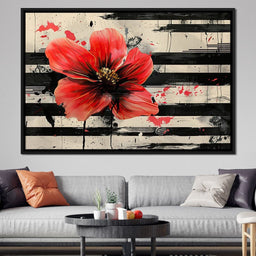 Bloom of Contrasts - NicheCanvas