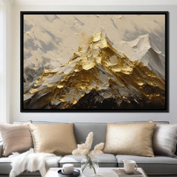 Auric Alpine Majesty Rising - NicheCanvas