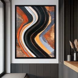 Where Liquid Stone Meets Metal - NicheCanvas