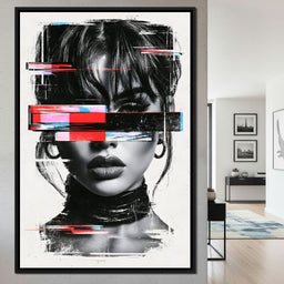 Fragmented Identity Of The Digital Soul - NicheCanvas