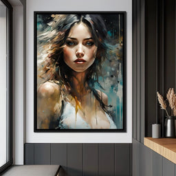 Female Portrait 0026 - Vizahn Burger - NicheCanvas