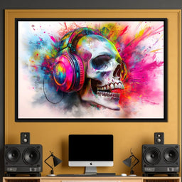 Harmony of Colors and Sound - NicheCanvas