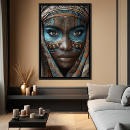 Tribal Beauty Unveiled - NicheCanvas
