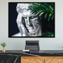 Man Reflecting - NicheCanvas