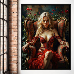 Female Portrait 329 - Johanjjf - NicheCanvas