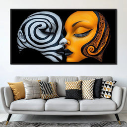 A Hypnotic Kiss - TooplesArt - NicheCanvas
