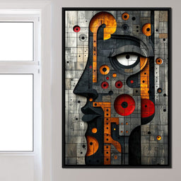 Geometric Fusion Enigma - Cole Williams - NicheCanvas