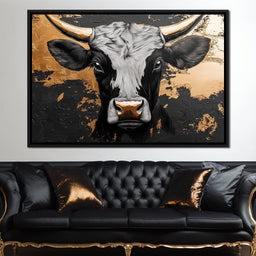 Golden Majesty of the Plains - NicheCanvas