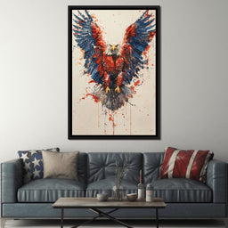 Majestic Flight: The Spirit of America - NicheCanvas