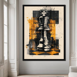 King of Abstract Warfare - NicheCanvas