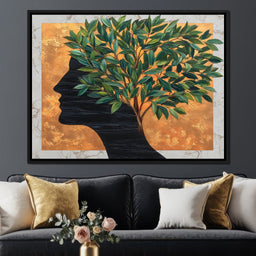 Golden Reflections of Nature - NicheCanvas