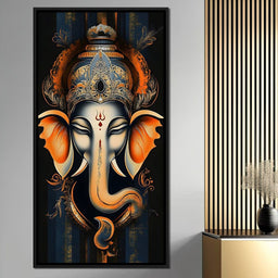 Divine Graceful Elephants Blessing - NicheCanvas