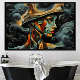 The Swirl of Thought - TooplesArt - NicheCanvas