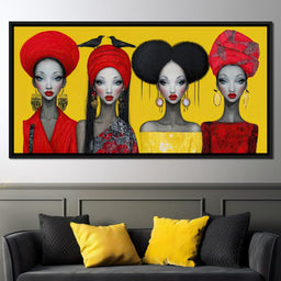 Queens of Radiance - TooplesArt - NicheCanvas