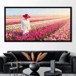 The Quiet Walk Through Spring - TooplesArt - NicheCanvas