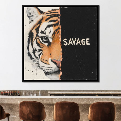 Fierce Wilderness Echo Canvas Print