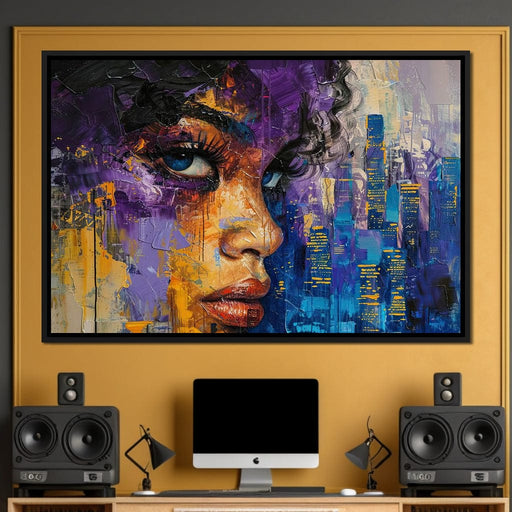 Urban Dreamscape Enchantment Canvas Print
