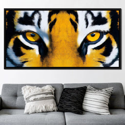 Gaze of the Jungle Tiger - NicheCanvas
