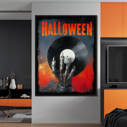 Halloween Monster Vinyl Vibes - NicheCanvas