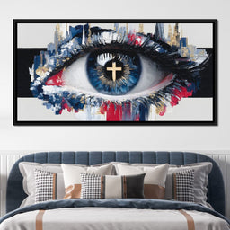 Vision of the Golden Cross - NicheCanvas