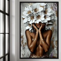 Floral Embrace of Divinity - Cole Williams - NicheCanvas