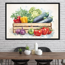 Veggies Basket - NicheCanvas