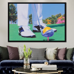 Golfing Daydreams in Bloom - NicheCanvas