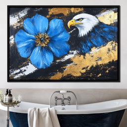 Hawk's Flight with Azure Blossom - Alicia Smith - NicheCanvas