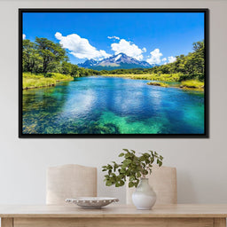 Mountain Reflections Tranquility - NicheCanvas