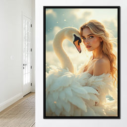 The Swan Maiden - Johanjjf - NicheCanvas