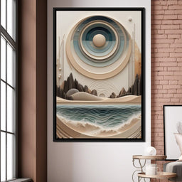 Colorful Modern Art 054 - Johanjjf - NicheCanvas