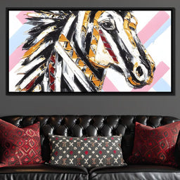 Energetic Equine Vibrance - Alicia Smith - NicheCanvas