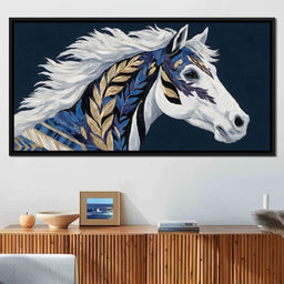 Equestrian Elegance Unbound - Alicia Smith - NicheCanvas