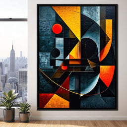 Colorful Modern Art 045 - Johanjjf - NicheCanvas