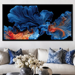 Deep Sea Ember Bloom - TooplesArt - NicheCanvas