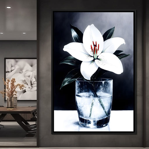 Eternal Blossom Reflection Canvas Print