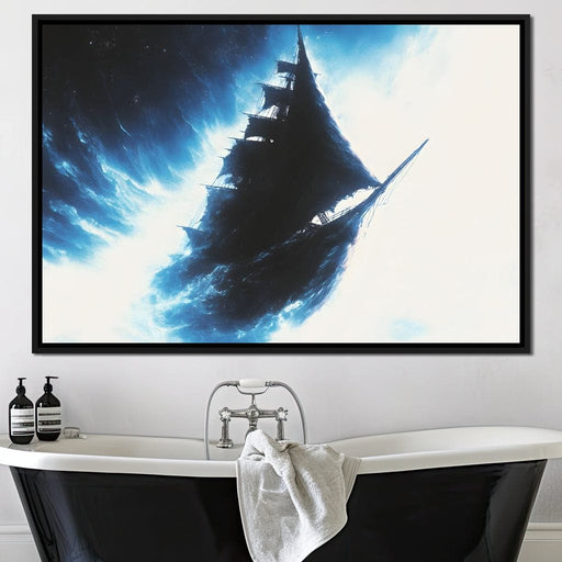 Voyage Through the Tempest Canvas Print
