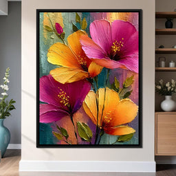 Radiant Petals of Summer Joy - NicheCanvas