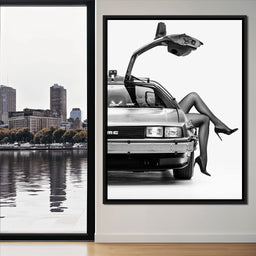 Future Female Legs - David Drake - NicheCanvas