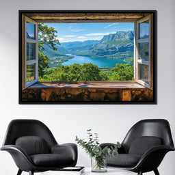 Serenity Vista Panorama - NicheCanvas