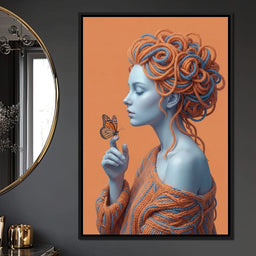 Holding a Quiet Miracle - TooplesArt - NicheCanvas