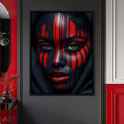 Scarlet Ritual - TooplesArt - NicheCanvas